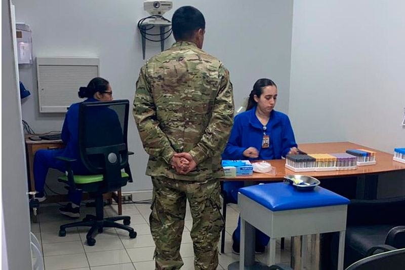 CCM “Santiago Centro” aplica programa de hipobaria a Soldados Conscriptos de la Escuela de Montaña