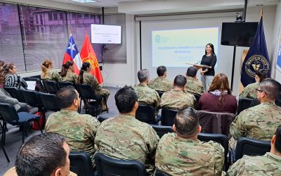 Asesorías Veterinarias del Ejército y la DIVSAL organizan Conferencia “Actualización y Desafíos en Inocuidad Alimentaria”