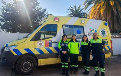 Enfermeros Militares de la MZS “Rancagua” se capacitan en coordinación con SAMU región de O’Higgins