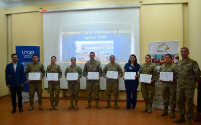Personal de la MZS “Arica” concluye con éxito curso “Aclimatación de Gran Altura” dictado por la UNAP