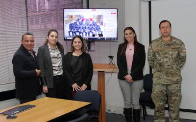 Programas de Medicina Preventiva realizan videoconferencia con dotación de la Base Antártica del Ejército