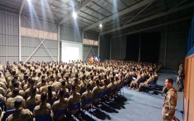 Inicio del Programa de Educación de Salud del Ejército en la Escuela de Suboficiales