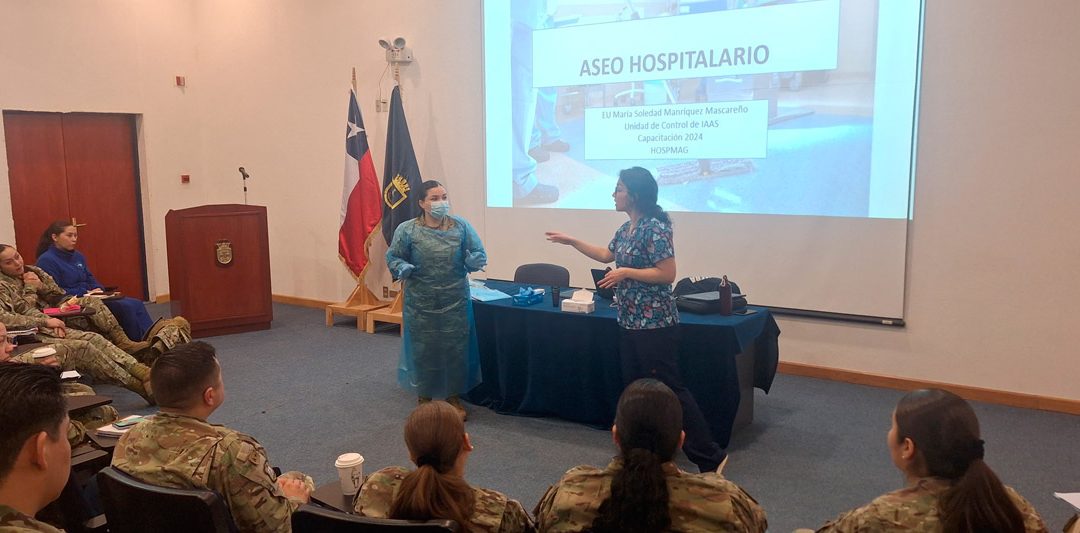 Enfermeros Militares de la MZS “Punta Arenas” realizarán pasantía en el Hospital de las FF.AA.