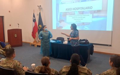 Enfermeros Militares de la MZS “Punta Arenas” realizarán pasantía en el Hospital de las FF.AA.