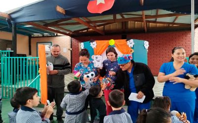 MZS “Iquique” realiza operativo de prevención dental en jardín infantil