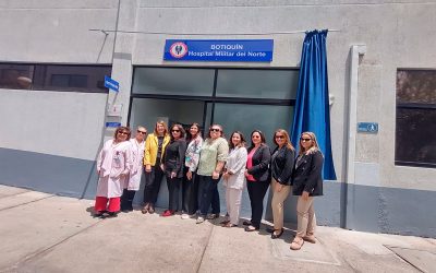 Inauguración del botiquín solidario en el HMN