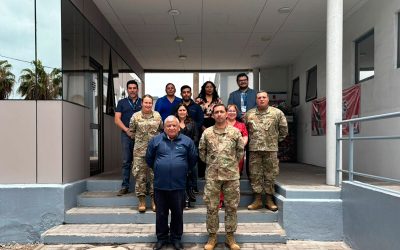 CCM “Arica” recibe visita de representantes de la Clínica San José