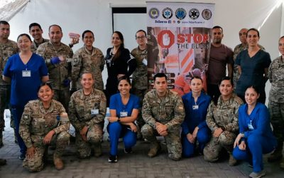 Personal de la MZS “Arica” se capacita en curso “Stop the bleed”