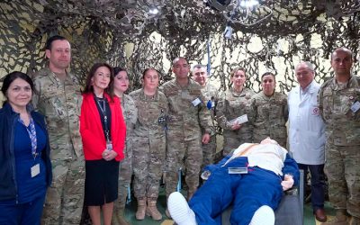 DIVSAL entregó al HMS equipo de fantoma para apoyar programa de capacitación e instrucción sanitaria