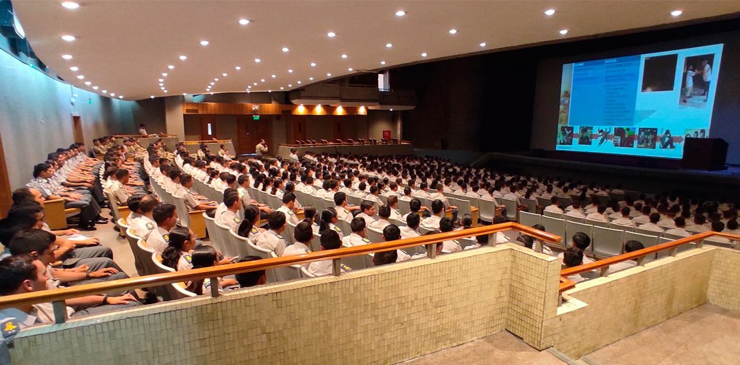 Programa Preventivo de Abuso de Sustancias dictó charla educativa en la Escuela Militar