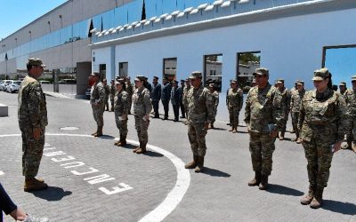 Ceremonia de recepción y destinaciones en la MZS “Arica”