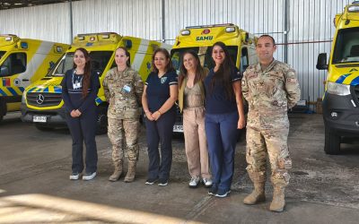 MZS “Arica” fortalece lazos con la Red de Urgencia del Servicio de Salud regional