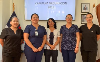 MZS “Iquique” capacita a sus enfermeros en inicio de proceso de vacunación contra la influenza