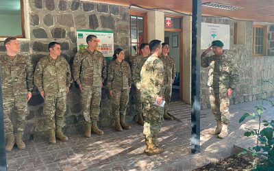 Comandante de la DIVSAL visita Enfermerías Militares de la MZS “Santiago Centro Norte”