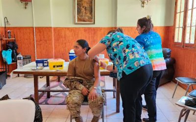 Personal de la Enfermería Militar “Yungay” participó en actividades de salud dirigidas a integrantes del Destacamento de Montaña N° 3 “Yungay”