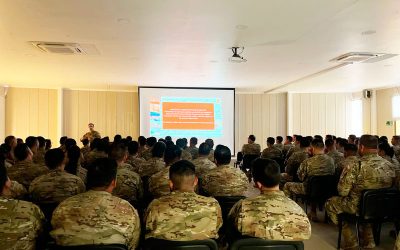 Programa Preventivo en Abuso de Sustancias realizó charla educativa en la II Brigada Acorazada “Cazadores”