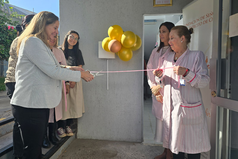 Inauguración de bazar en el HMN