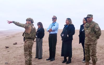 MZS “Arica” participa de reunión interinstitucional de coordinación en zona fronteriza