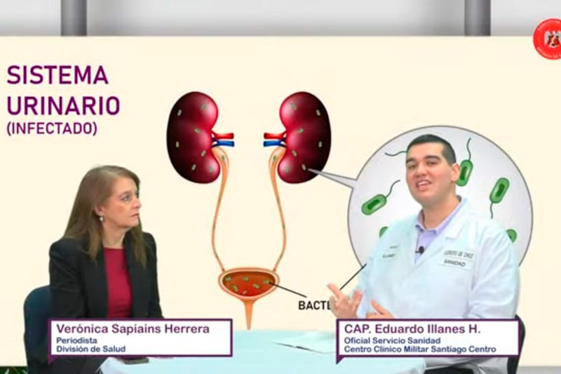 Nuevo streaming DIVSAL abordó causas, síntomas y tratamiento de las infecciones urinarias