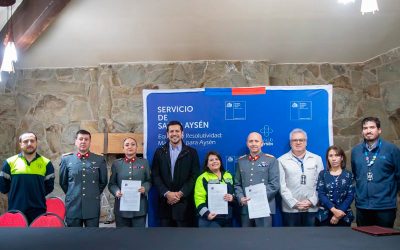 MZS “Coyhaique” firma convenio en educación en salud, capacitación e investigación con el Servicio de Salud Aysén