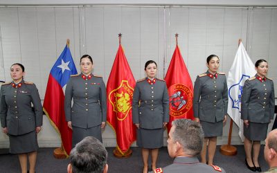 Ceremonia de ascenso de enfermeras de guerra en la JIS