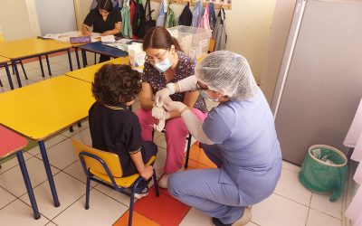 HMN realiza operativo de prevención dental en jardín infantil