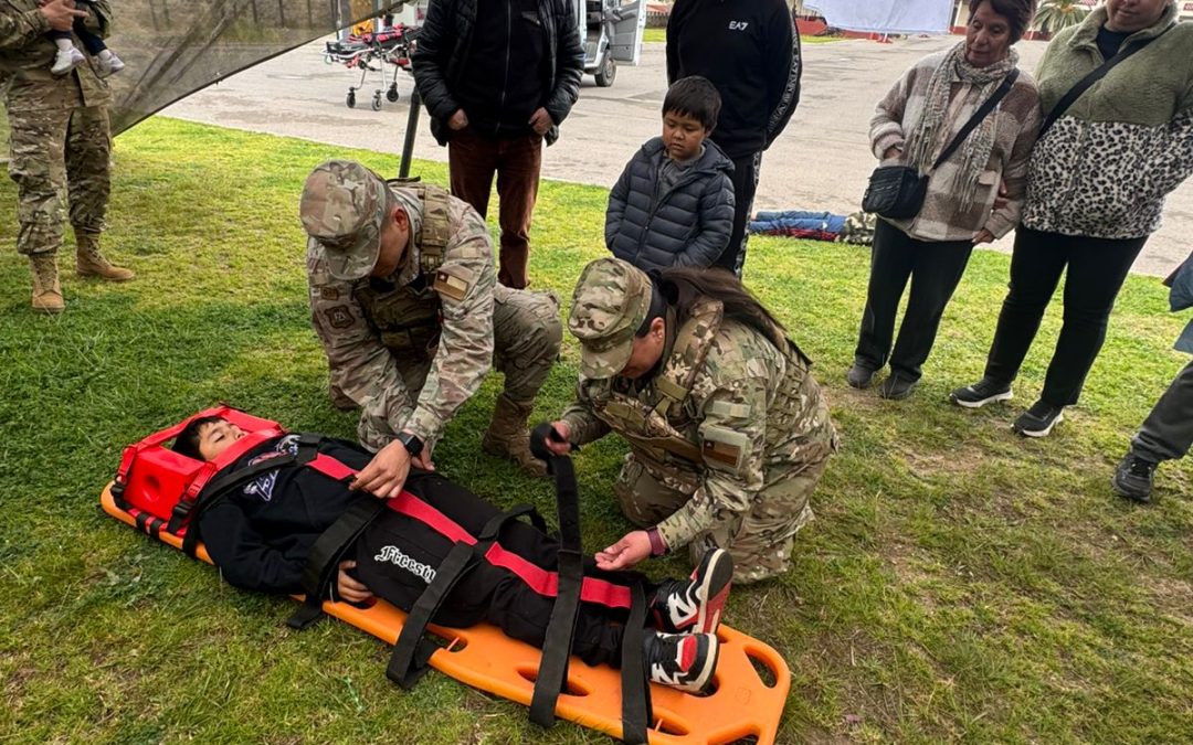 Enfermería Militar “Coquimbo” participó con stand interactivo en Dia del Patrimonio de la Defensa Nacional