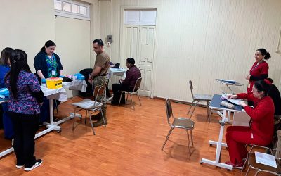 Enfermería Militar “Pudeto” efectuó operativo médico gratuito a beneficiarios