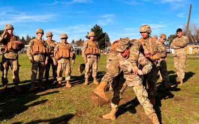 Enfermeros Militares de Combate continúan labor de apoyo por Estado de Excepción en la Araucanía