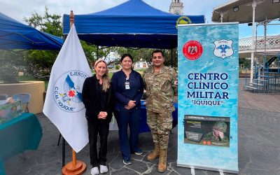 Integrantes del CCM “Iquique” realizaron actividad pública de prevención del suicidio