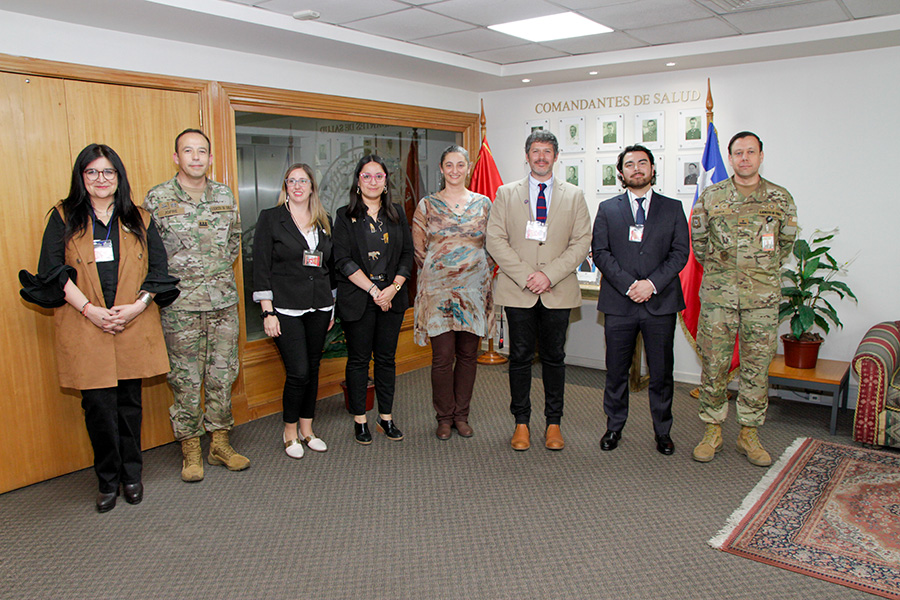 DIVSAL recibió resultados de externalización de exámenes de hipobaria al contingente expuesto a altitud geográfica