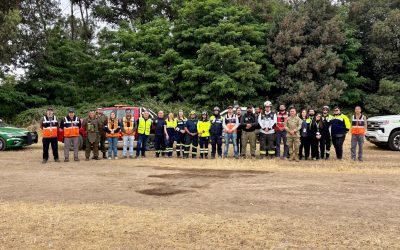 MZS “Rancagua” organizó ejercicio multinstitucional “Legado I”