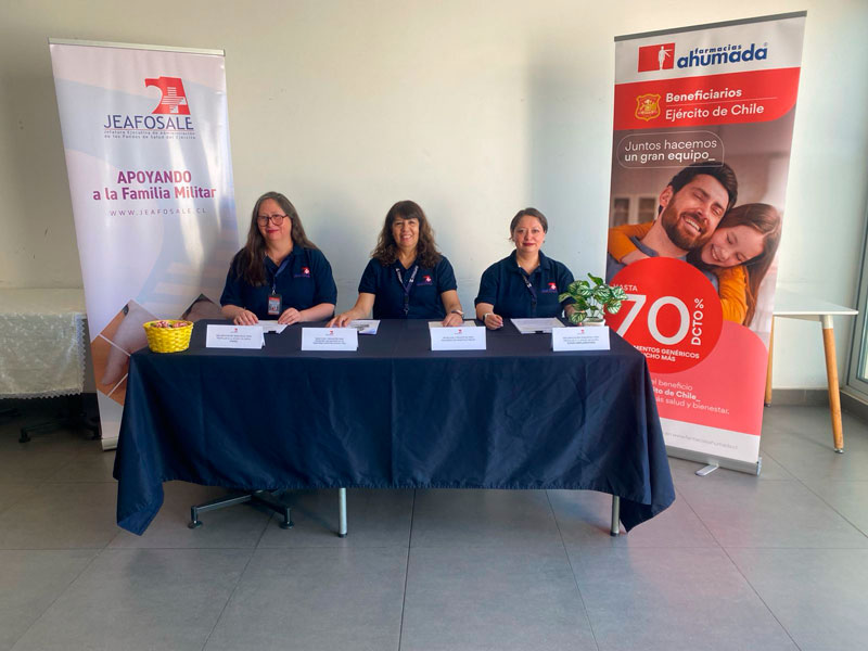 JEAFOSALE participa en “Feria de convenios” para difundir coberturas y beneficios a sus afiliados