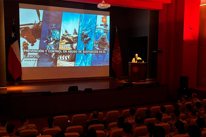 Programa Preventivo Abuso de Sustancias realizó charla en la DIFE