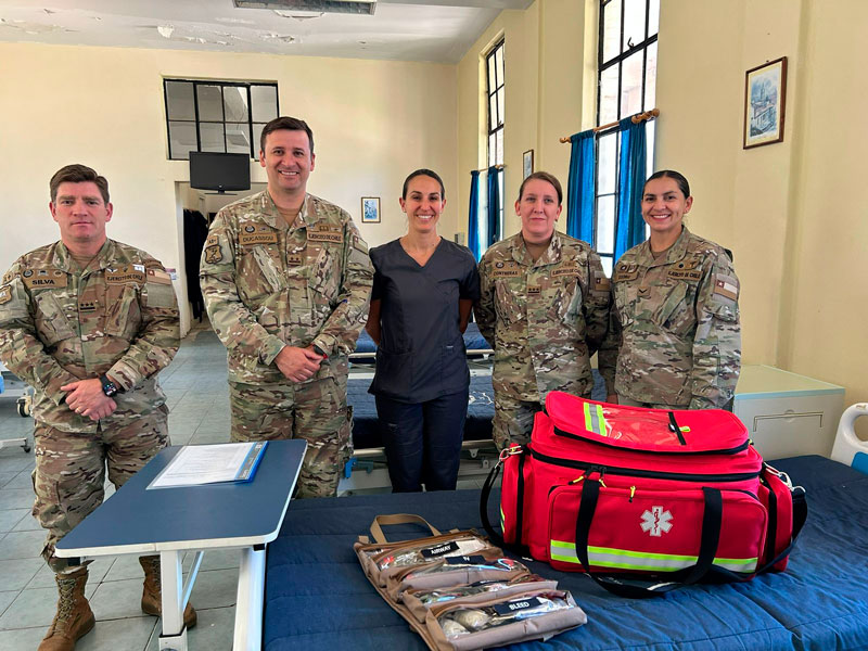 JESAM entrega implementos para ambulancias administrativas y de combate