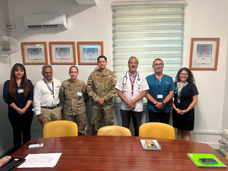 MZS “Arica” y Servicio de Salud de la región fortalecen coordinación interinstitucional