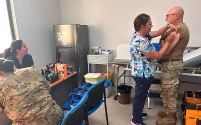 Avanza la Campaña de Vacunación contra la Influenza para el personal del Ejército