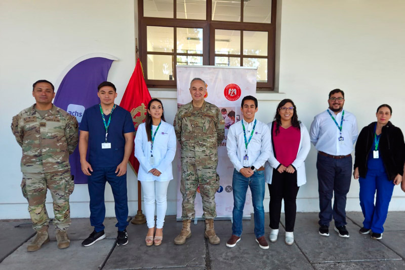 Comandante de la DIVSAL revistó proceso de selección de contingente en la Escuela de Infantería