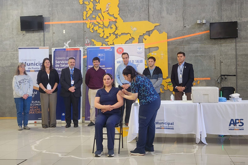 MZS “Punta Arenas” participa en lanzamiento de la campaña de vacunación e inmunización 2026
