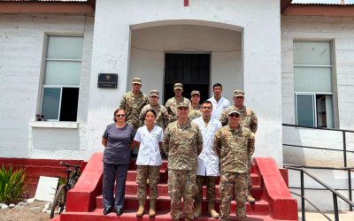 Comandante de la División de Salud inspecciona instalaciones de la MZS “Antofagasta”