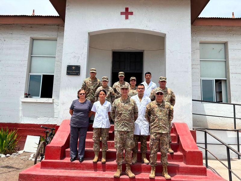 Comandante de la División de Salud inspecciona instalaciones de la MZS “Antofagasta”