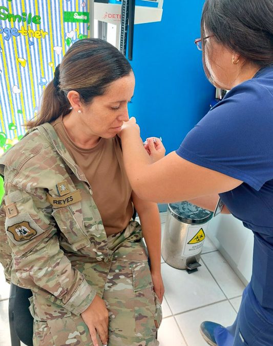 MZS “Iquique” inició campaña de vacunación contra la influenza a grupos de riesgo