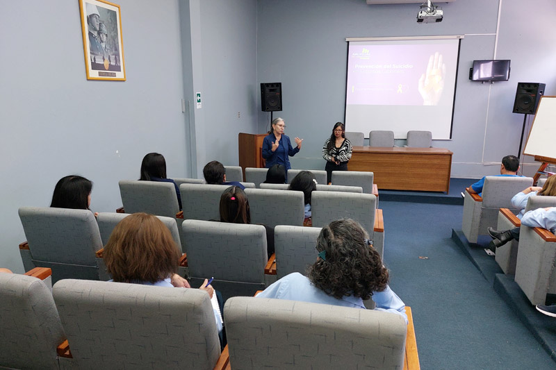 HMN realizó capacitaciones sobre prevención del suicidio en entornos laborales