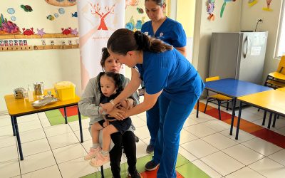 HMN realiza jornada de vacunación en sala cuna y jardín infantil “Las Ardillitas”