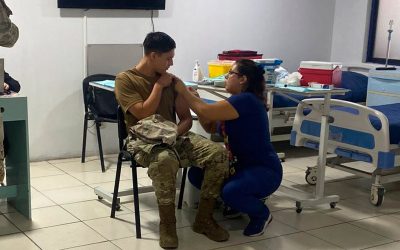 EM “Bellavista” efectuó operativo de vacunación en el RLN° 1