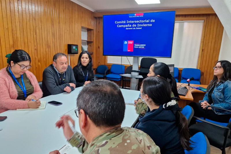 MZS “Coyhaique” participa en reunión del comité intersectorial de campaña invierno año 2026