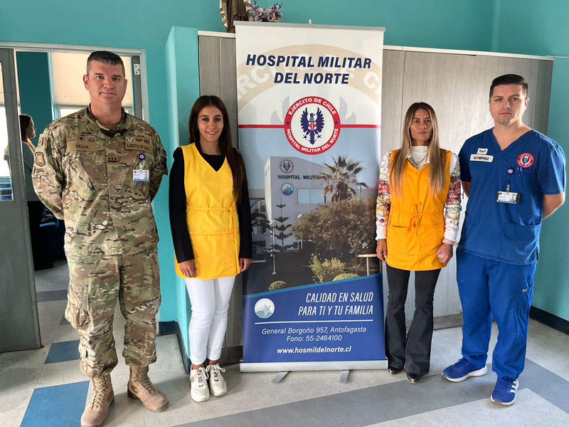 HMN lidera operativo de donación de sangre en la ciudad de Antofagasta