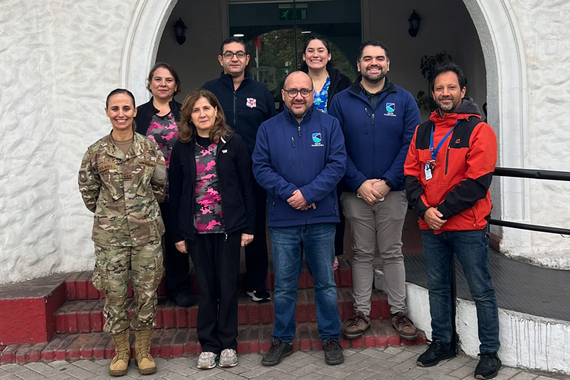 CRIE recibió visita de profesionales de la Municipalidad de Huechuraba