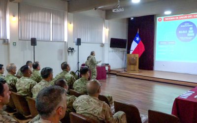 JEAFOSALE dictó charla sobre el Sistema de Salud al personal del Campo Militar “Peñalolén”