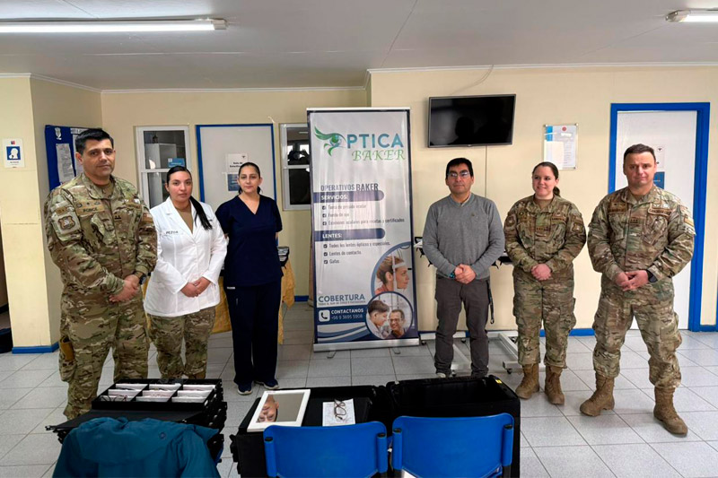 Operativo oftalmológico en la Enfermería Militar “Caupolicán”